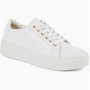 Vagabond Zoe Platform Sneaker in White size 39